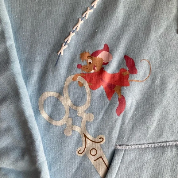 LG Disney Cinderella Sewing Mice Hoodie - Picture 6 of 13